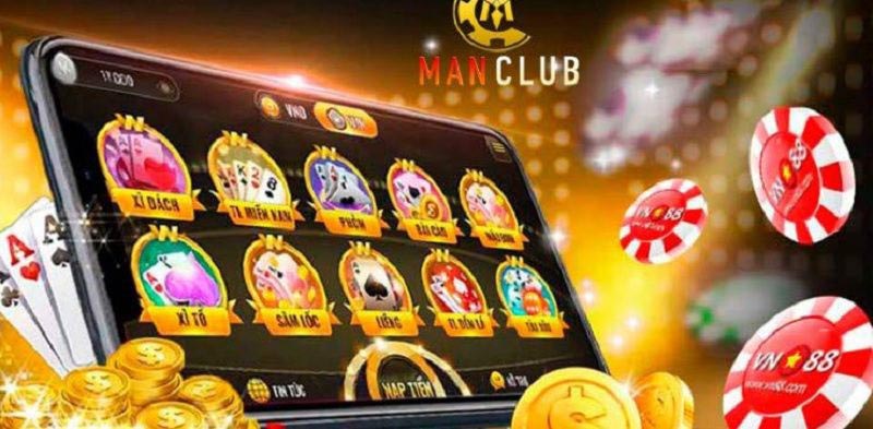 Các tựa game có mặt tại Man Club