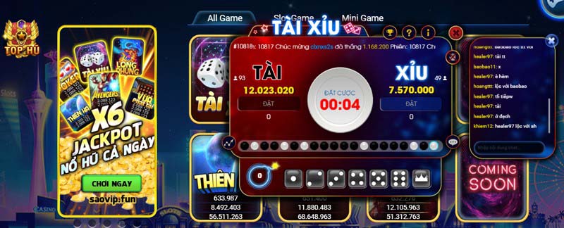 Game slot cực hot tại cổng game bài Top88