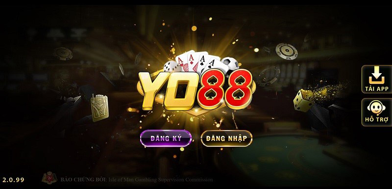 Giới thiệu về cổng game bài Yo88