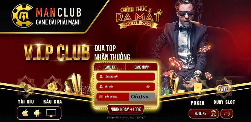 Hướng dẫn tải game bài Man Club cho PC