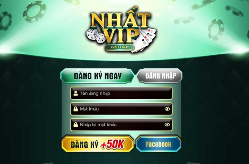 Đăng ký tài khoản đơn giản tại Nhất Vip 