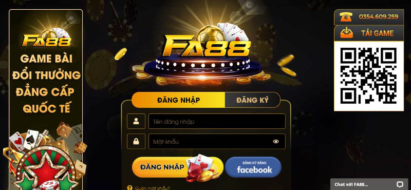 FA88 - Đăng nhập dễ dàng