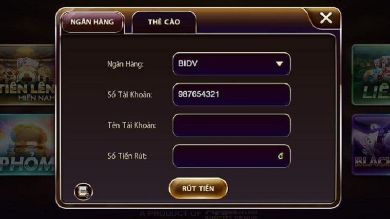 cách rút tiền tại cổng game nhất vip 