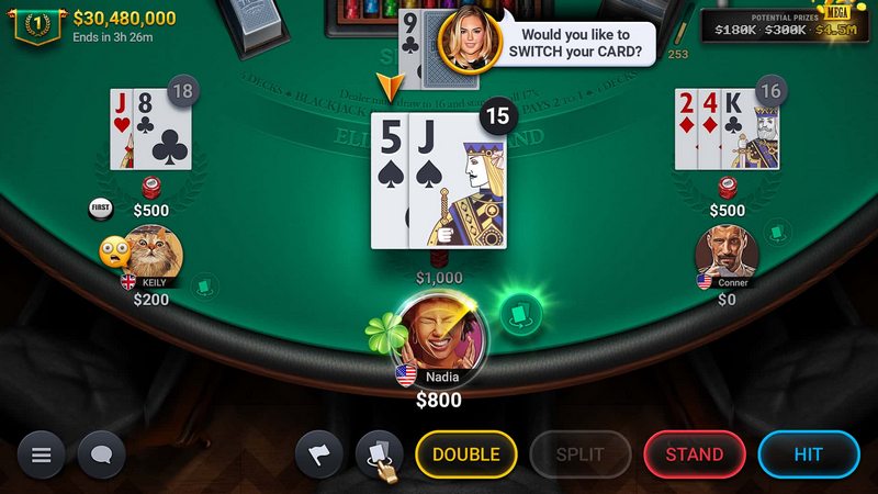 cách chơi Blackjack luôn thắng