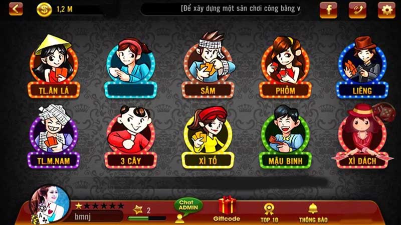 game bài dân gian đổi thưởng