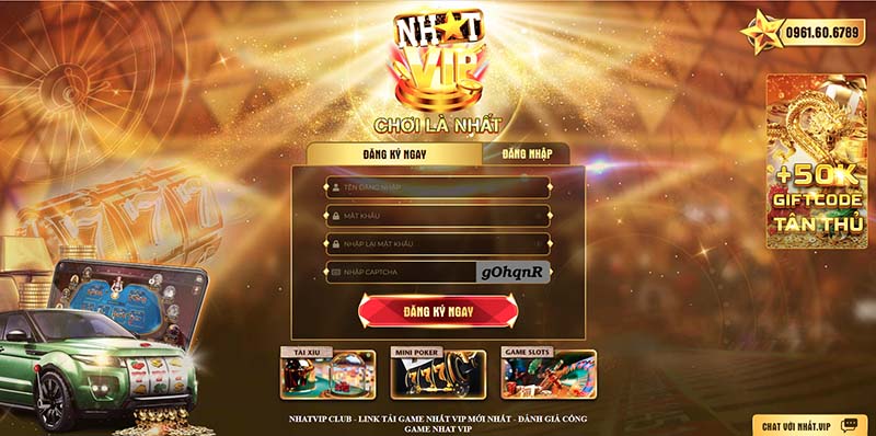 nhất vip là cổng game đánh bài đổi thưởng