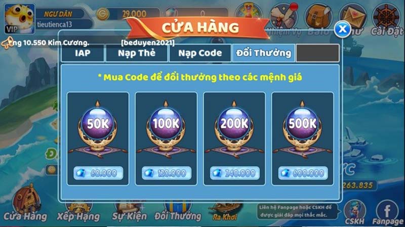 các bước nạp rút tiền khá đơn giản