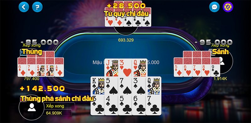 mậu binh là game bài thú vị