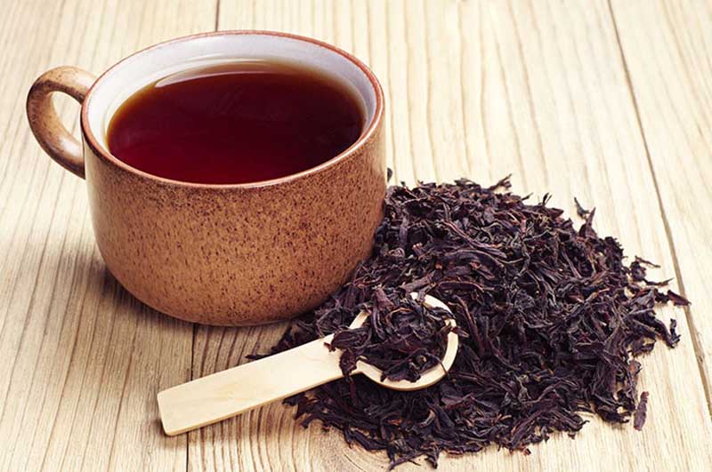 trà đen là loại trà phổ biến dùng để pha trà
